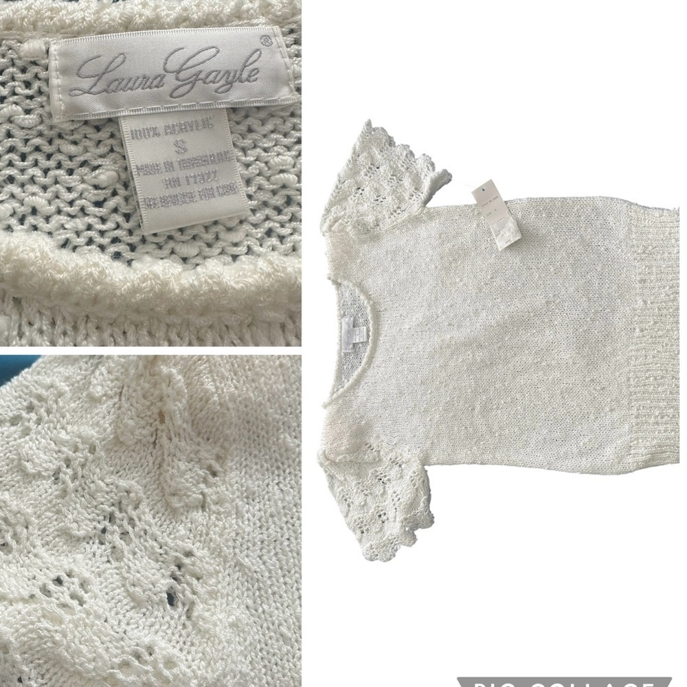 Laura Gayle Women's Cream Sweater